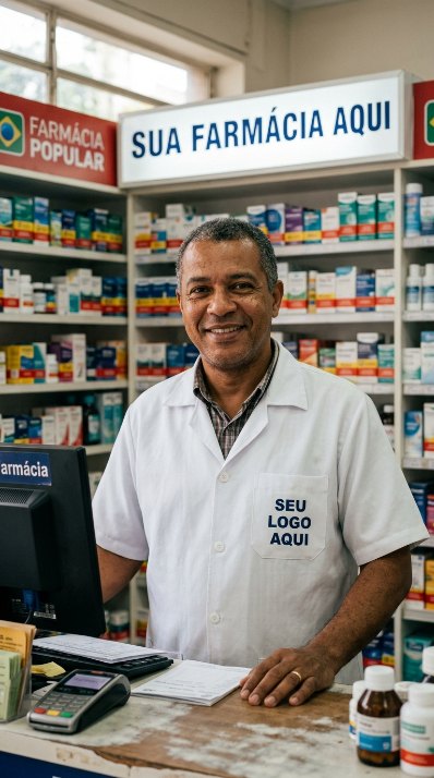 Exemplo de peça para farmácia