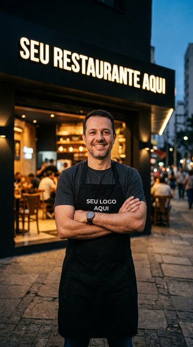 Exemplo de peça para restaurante